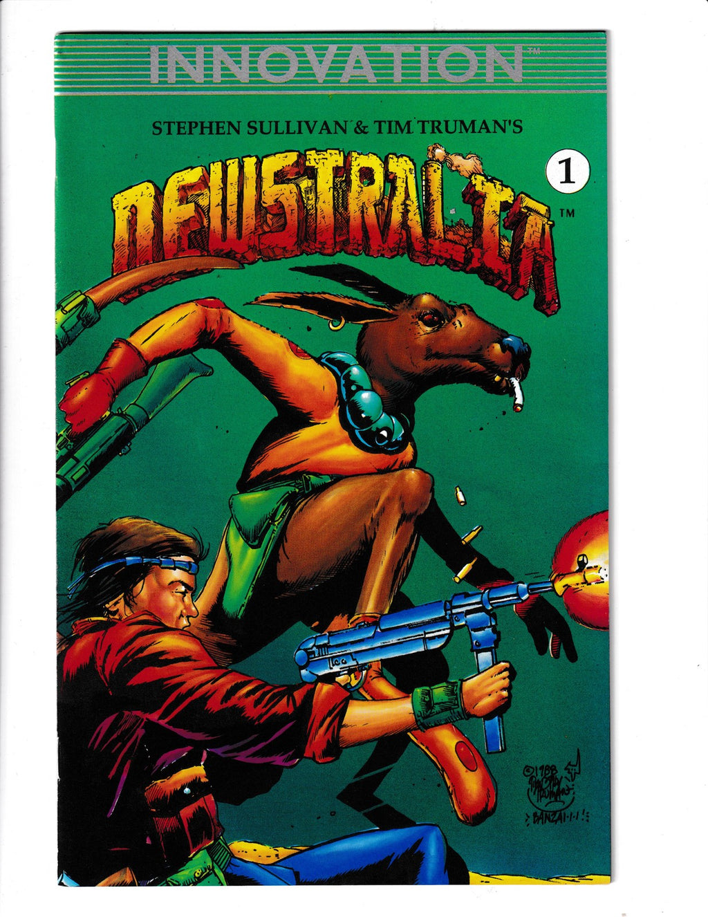 Newstralia #1 (1989) Innovation Comics