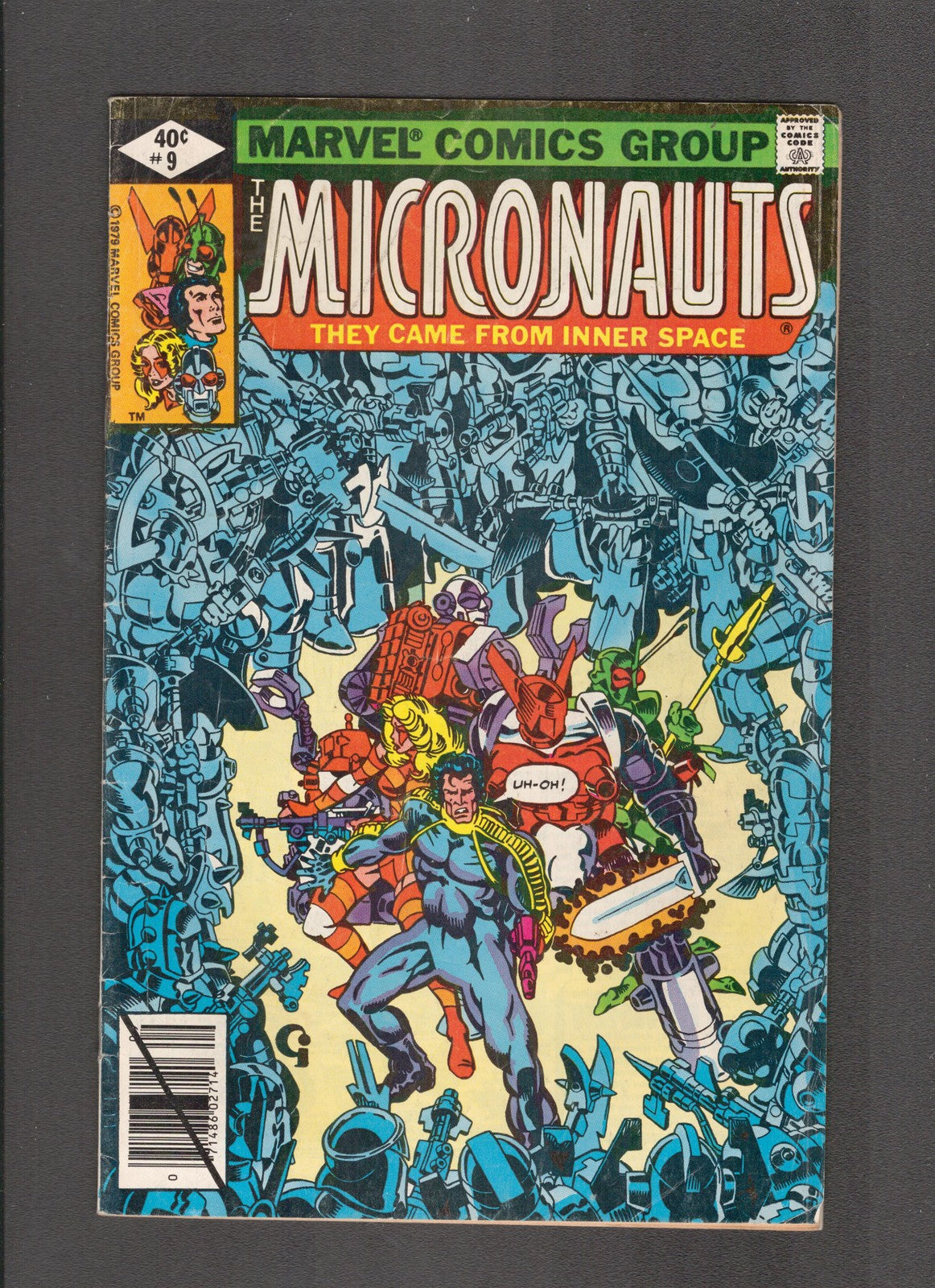 Micronauts #9 (1979) Bill Mantlo - Michael Golden Marvel Comics