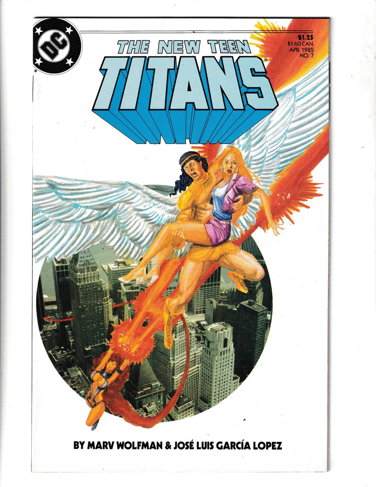 New Teen Titans #7 (1985) DC Comics