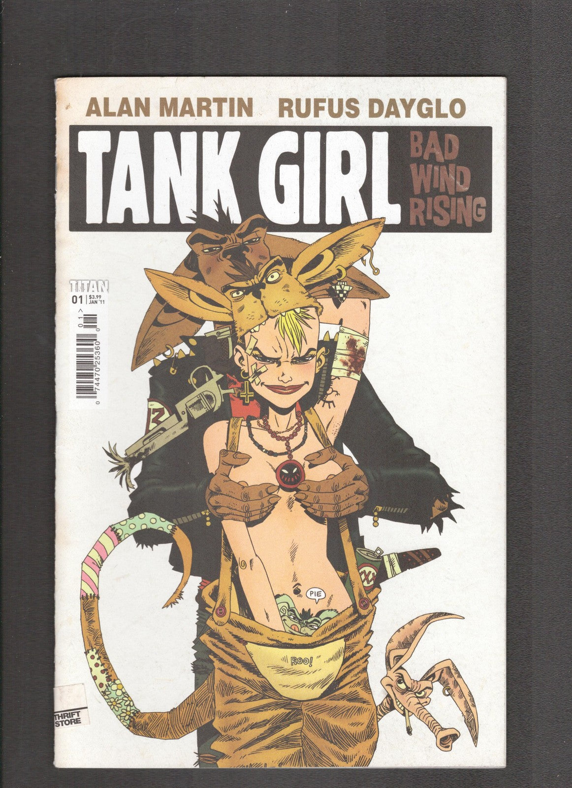Tank Girl: Bad Wind Rising #1 (2011) Janet Jackson Homage Titan Comics