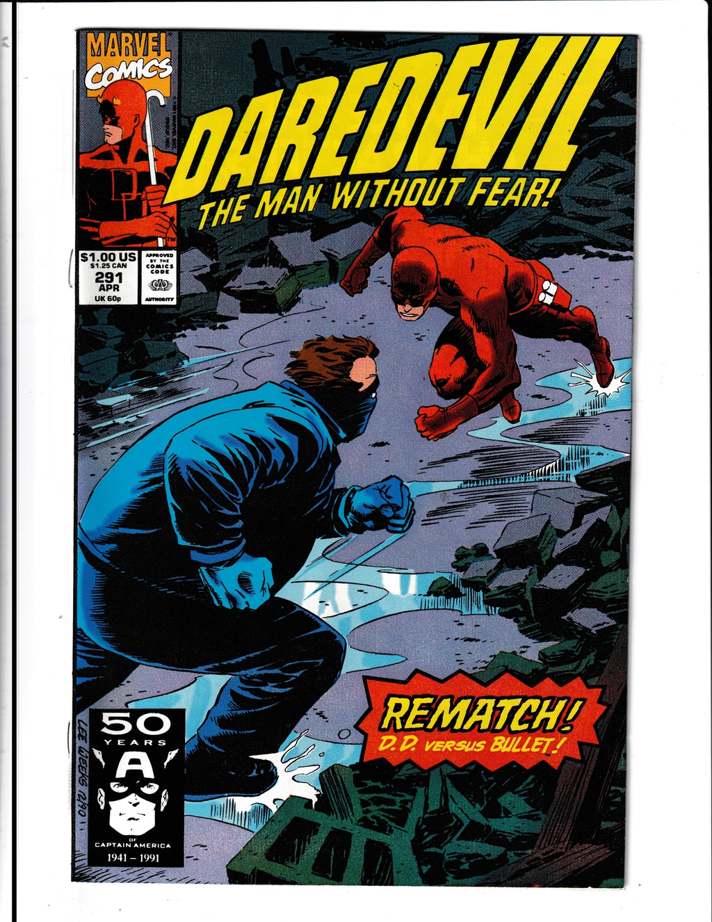 Daredevil #291 (1991) Marvel Comics