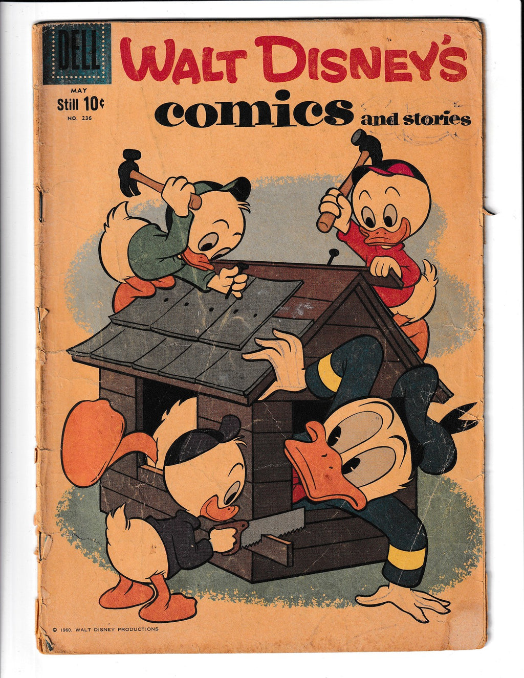 Walt Disney's Comics and Stories #236 (1960) Dell Comics