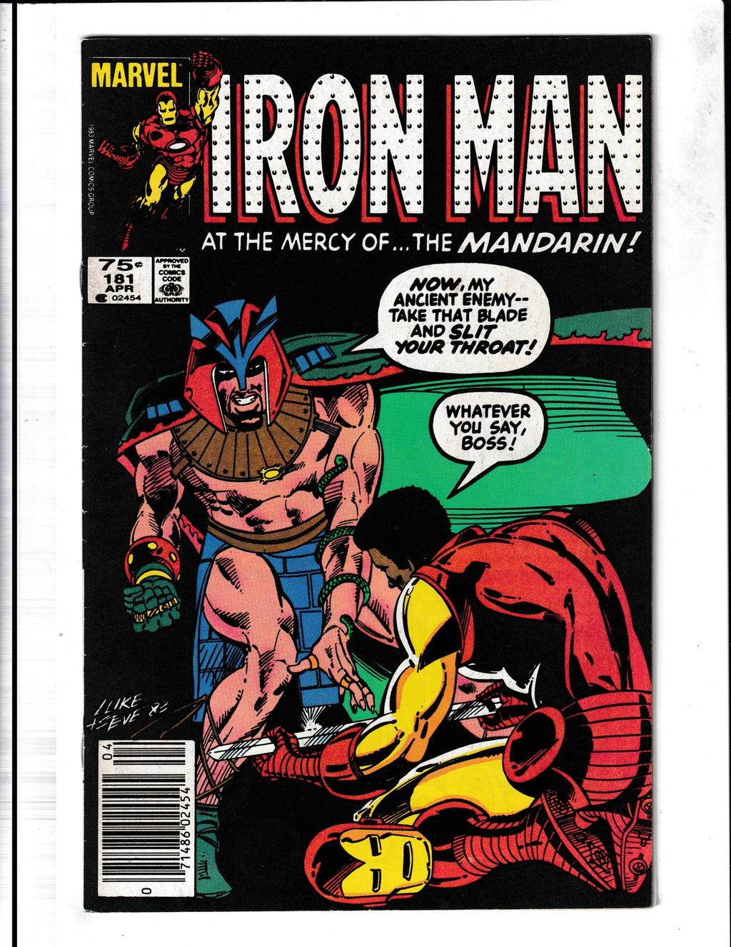 Iron Man #181 (1984) Marvel Comics SKU:1442