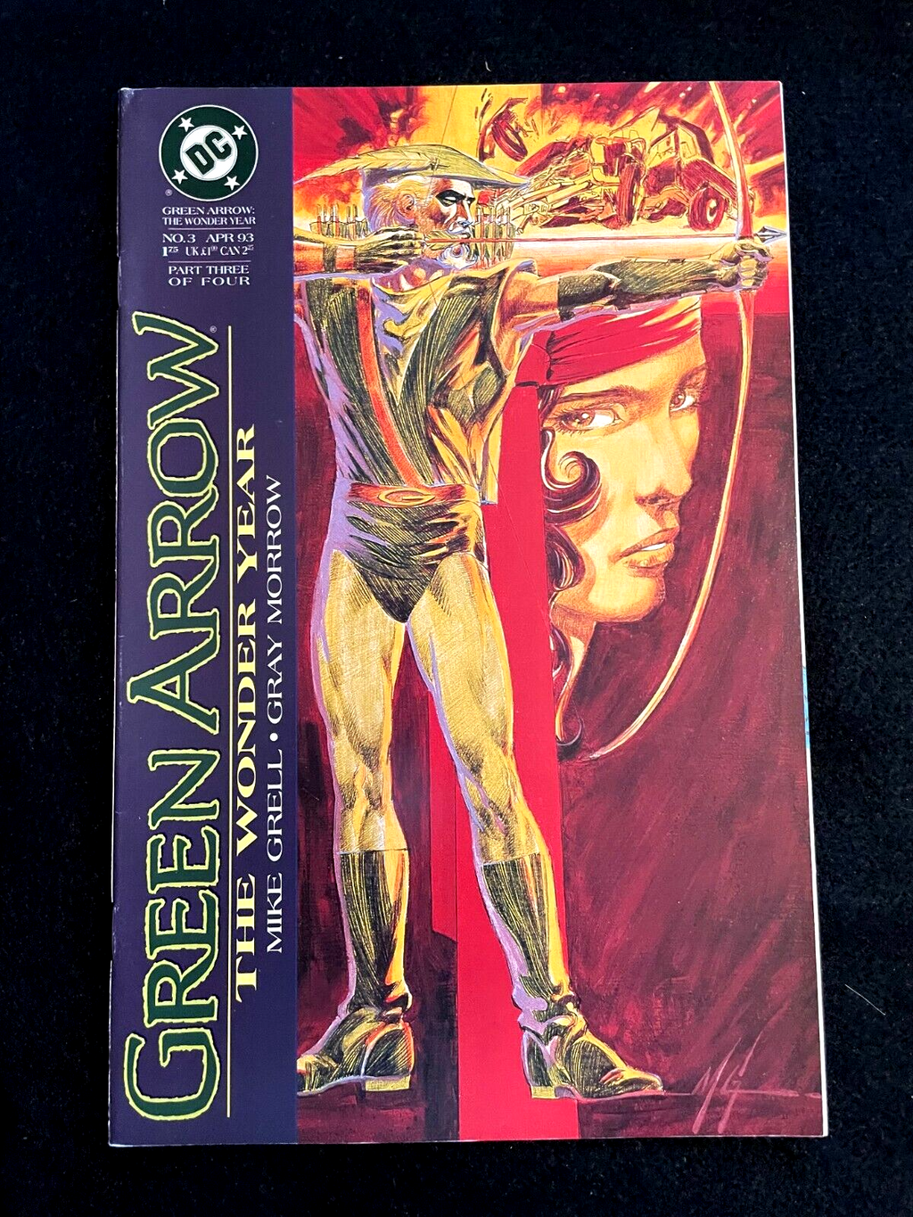 Green Arrow #3 1993 -  HIGH GRADE
