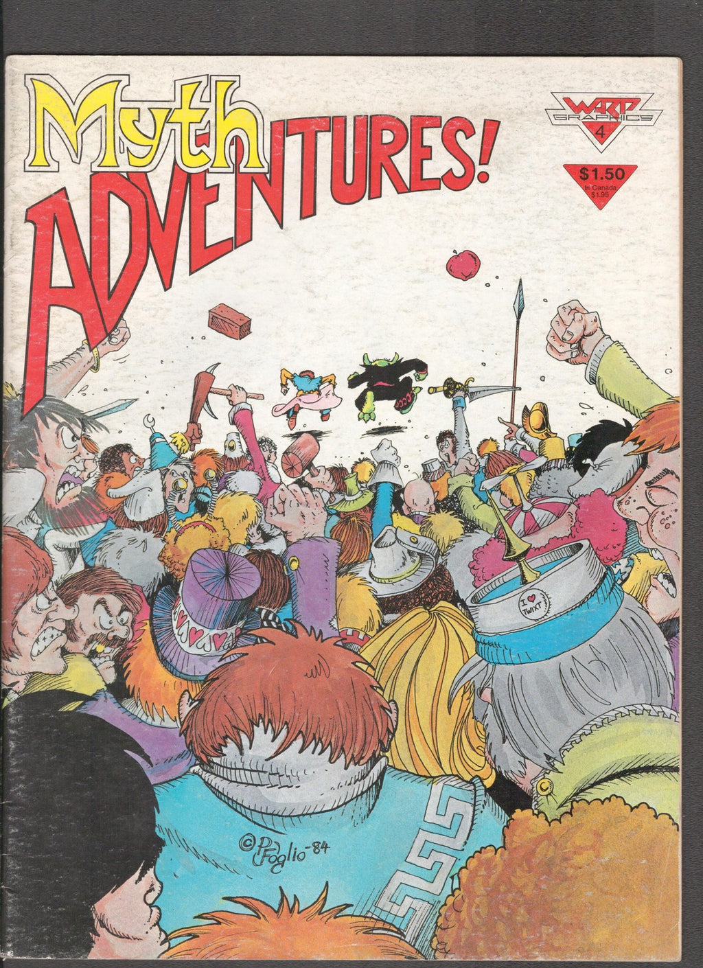 Myth Adventures #4 (1985) Phil Foglio Warp Graphics Comics