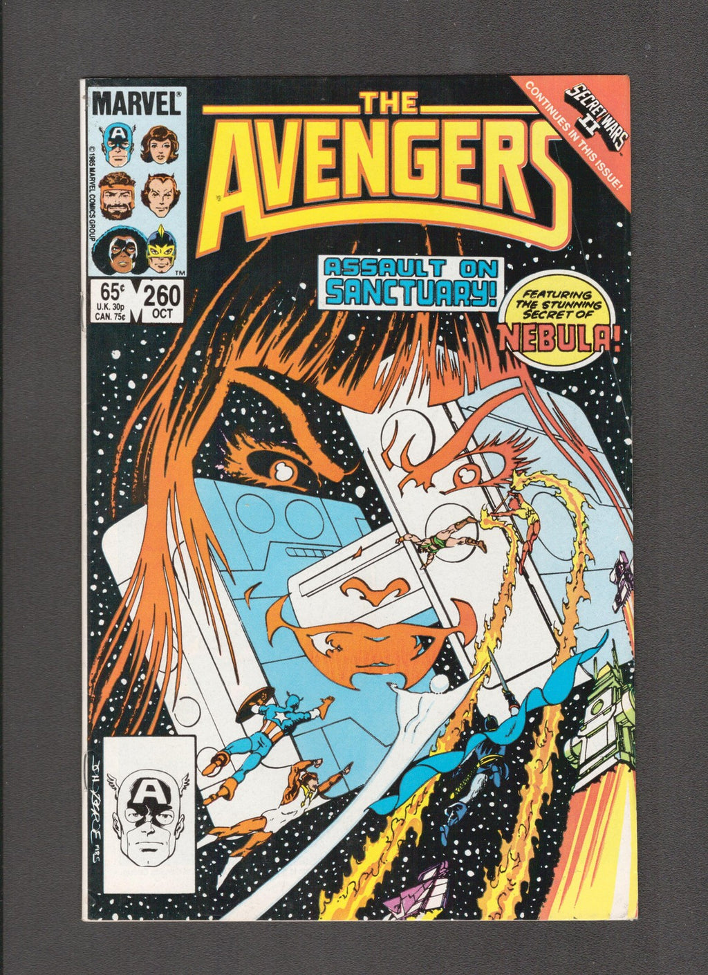 Avengers #260 (1985) Stan Lee, Roger Stern, John Buscema Marvel Comics