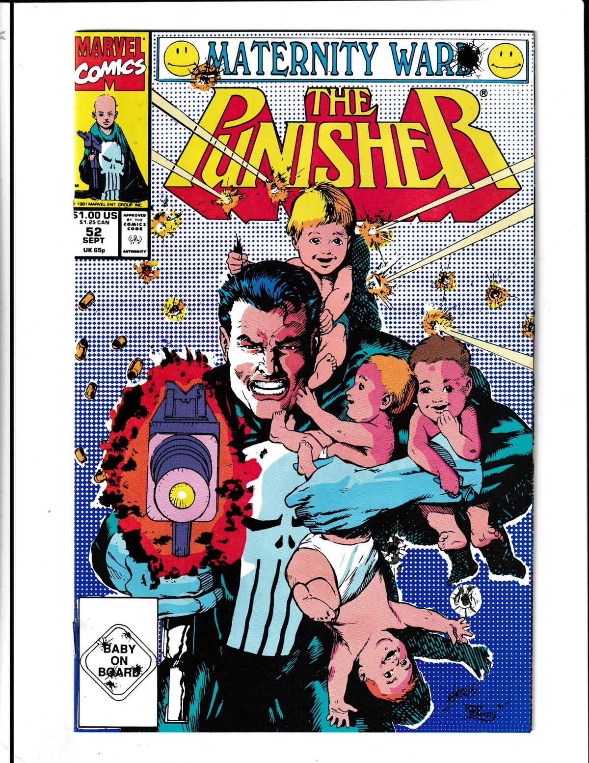 Punisher #52 (1991) Higher Grade Marvel Comics