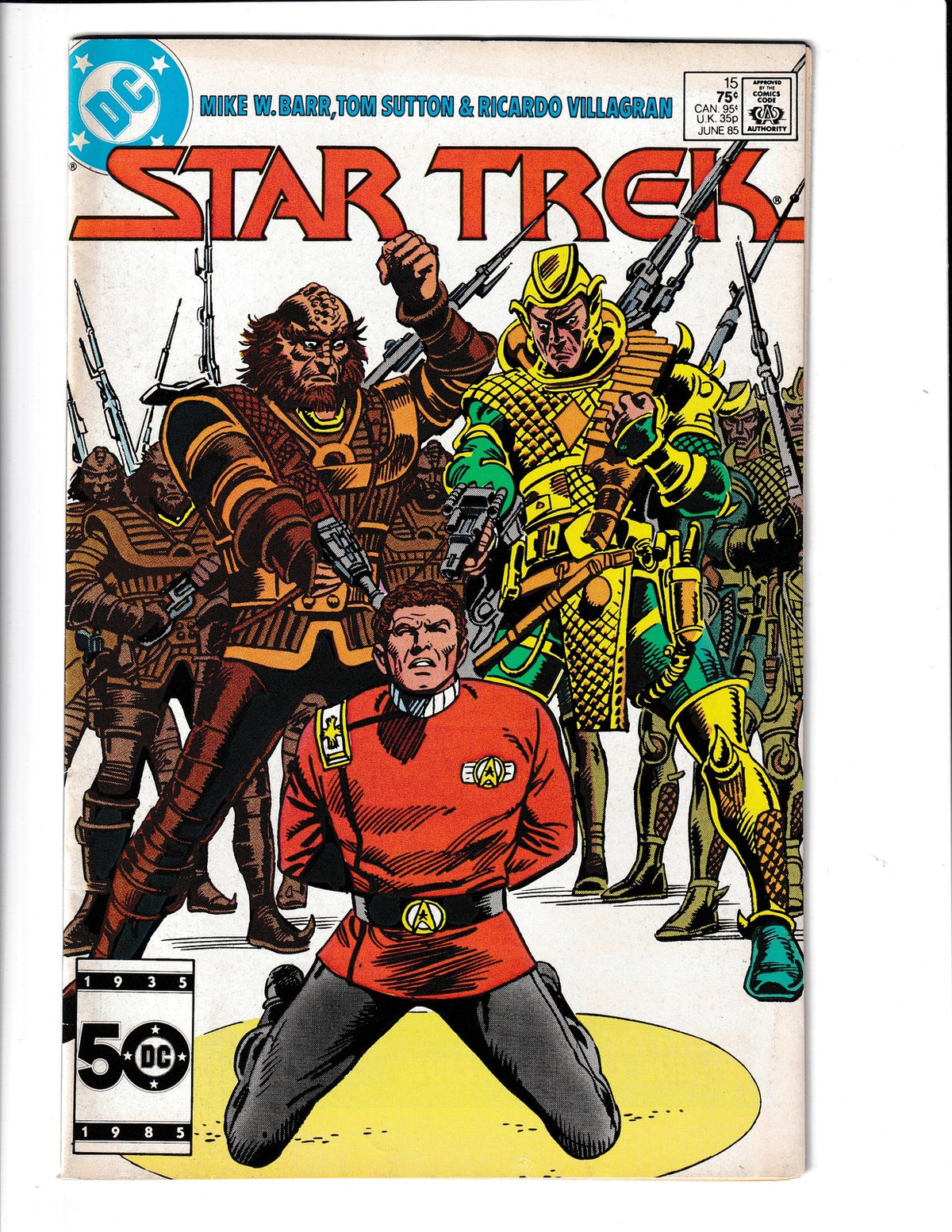Star Trek #15 (1985) DC Comics