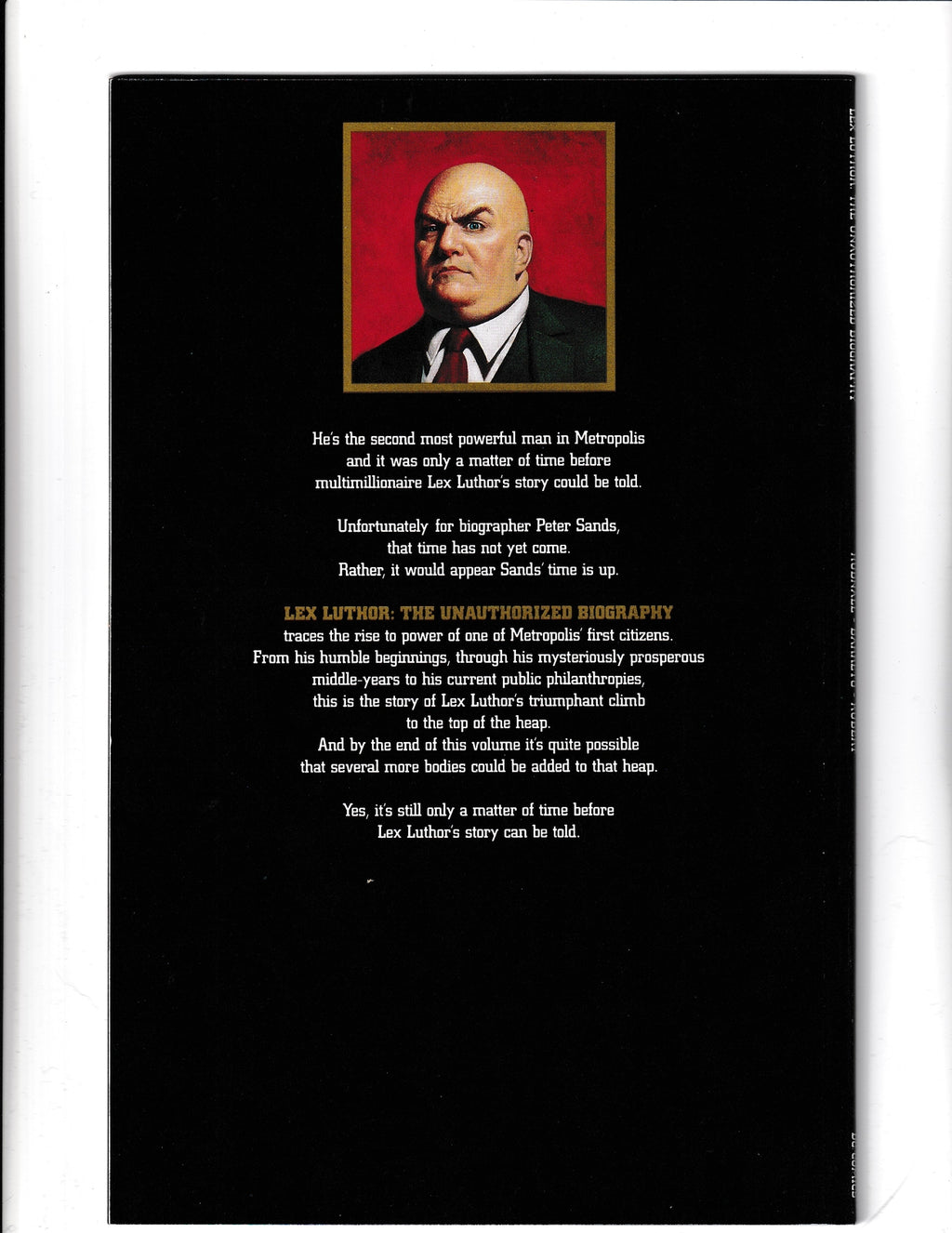 Lex Luthor: Unauthorized Biography #1 (1989) DC Comics SKU:382