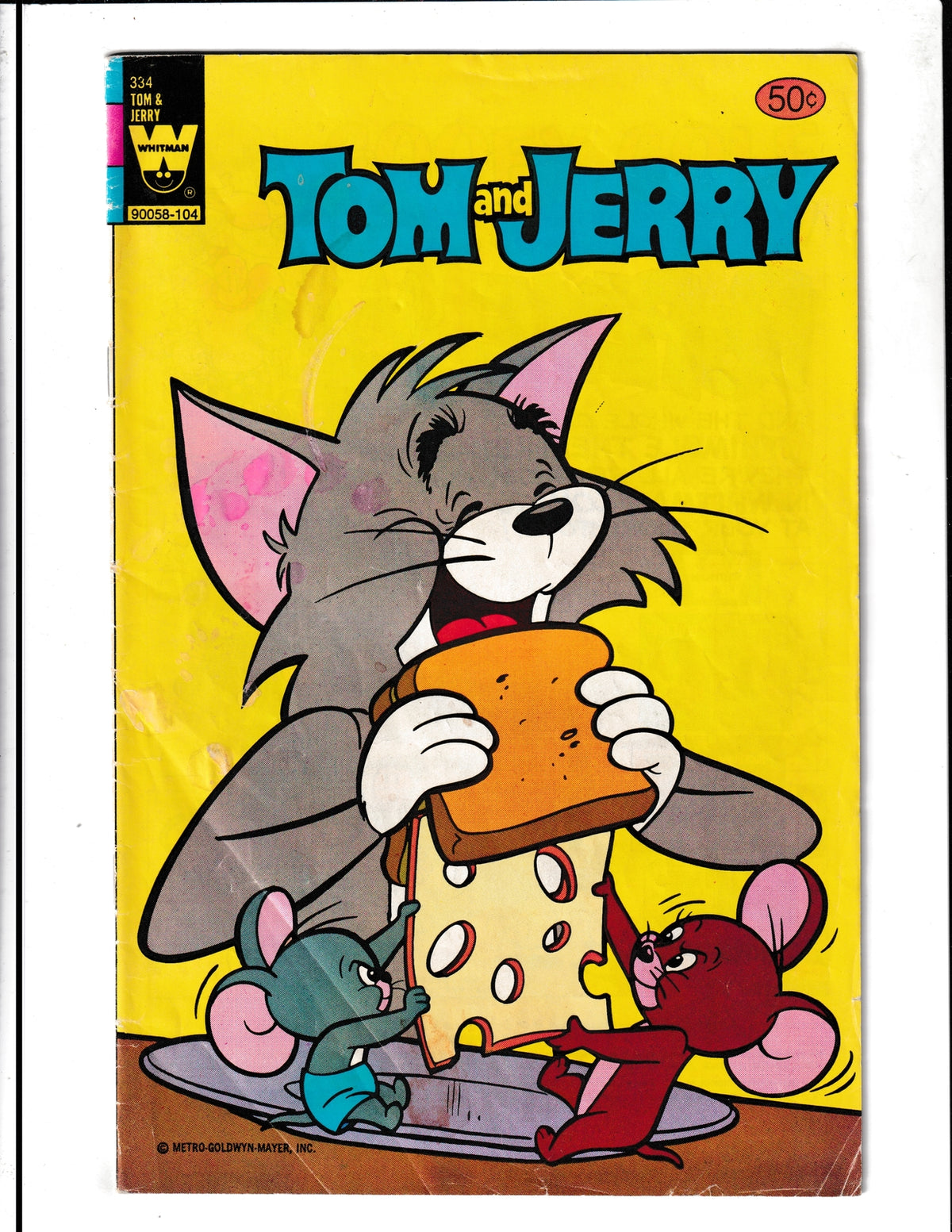 Tom and Jerry #334 (1981) Gold Key Comics