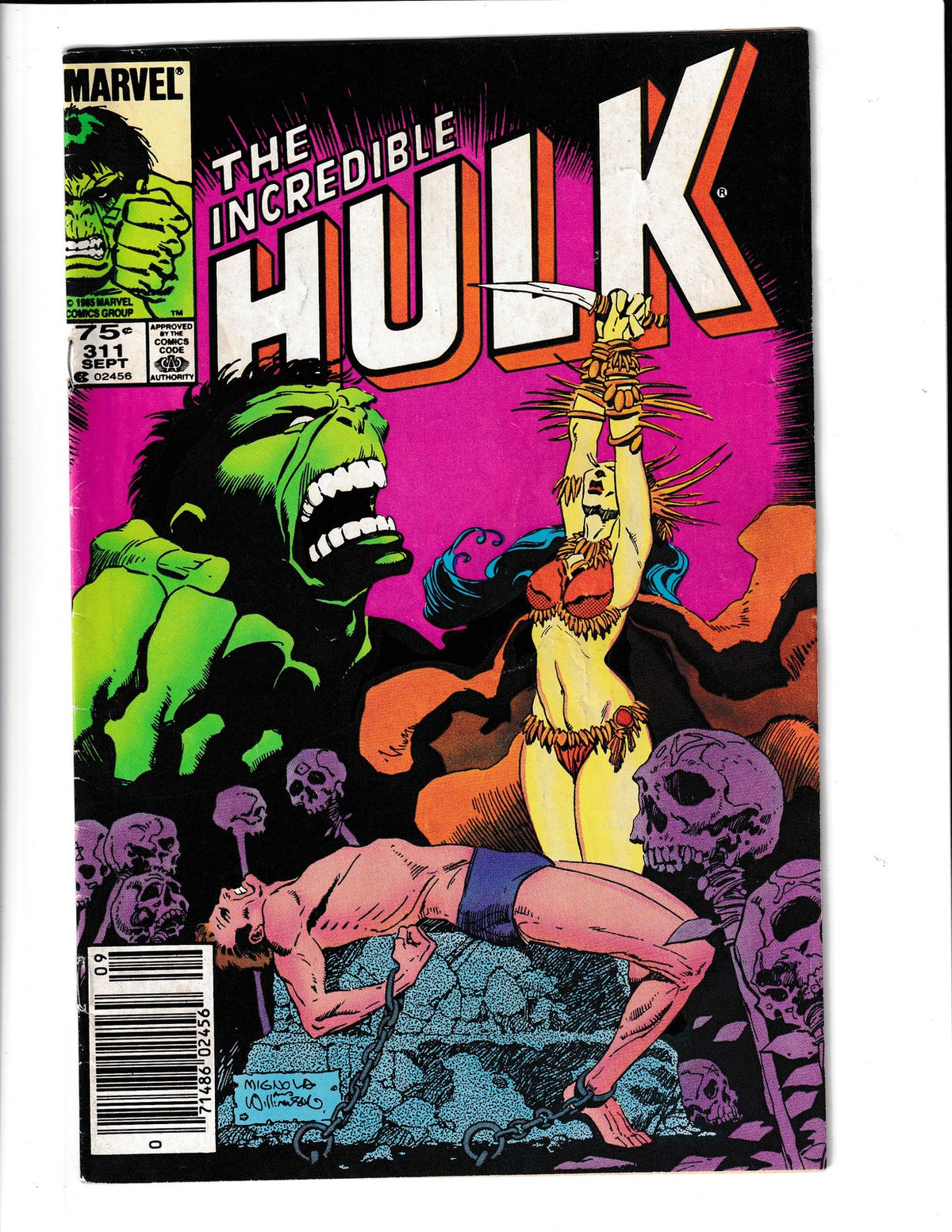 Incredible Hulk #311 (1985) Mike Mignola Art Marvel Comics