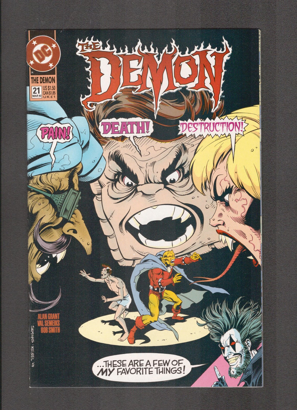 Demon #21 (1992) HIGH GRADE DC Comics