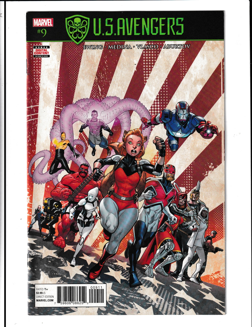 U.S. Avengers #9 (2017) Marvel Comics SKU:907