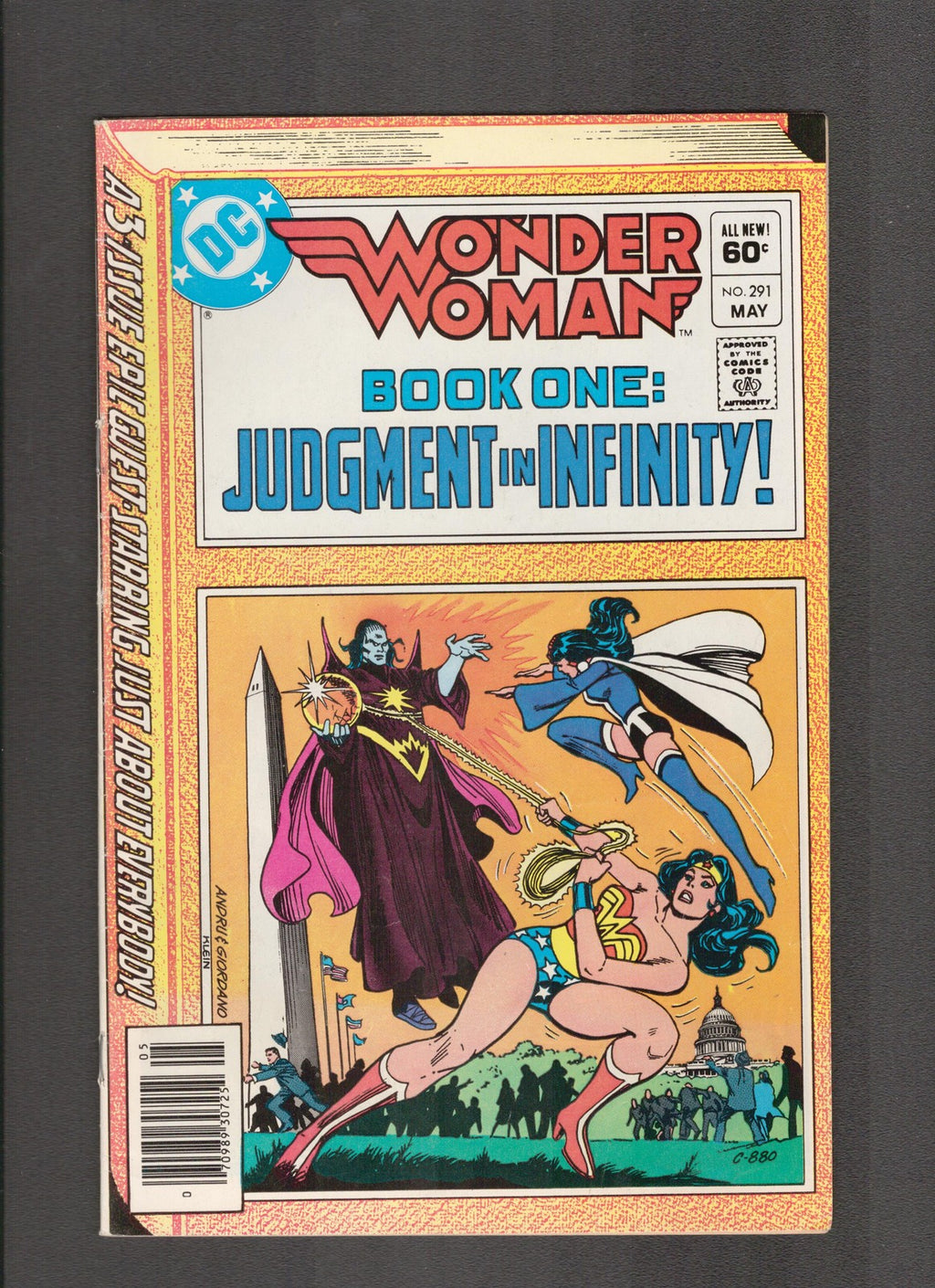 Wonder Woman #291 (1982) Dick Giordano - Russ Andru DC Comics