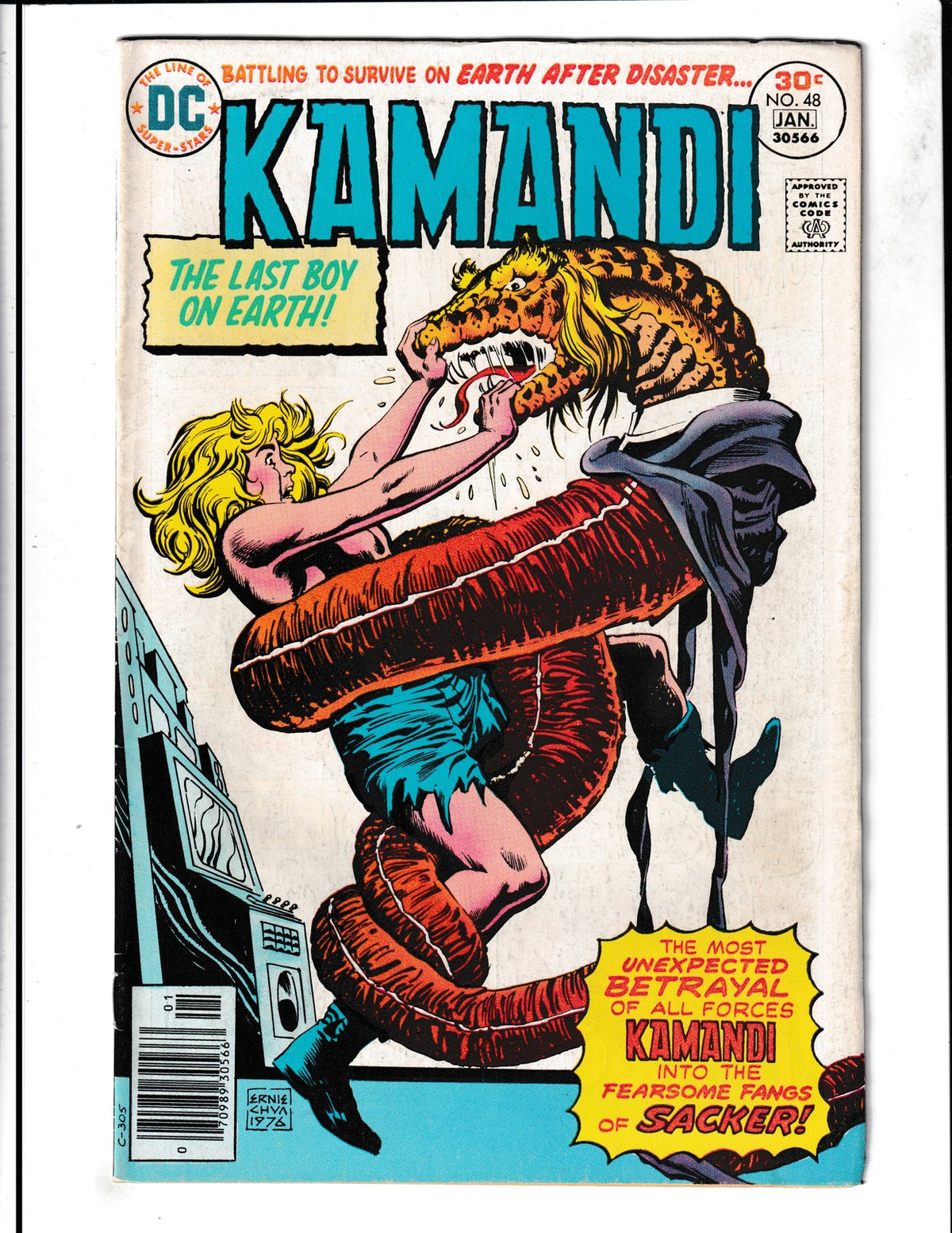 Kamandi, The Last Boy On Earth #48 (1977) DC Comics SKU:2665