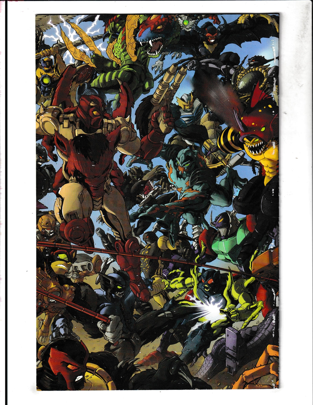 Transformers: Beast Wars - The Gathering #1d (2006) Wraparound Cover IDW Comics