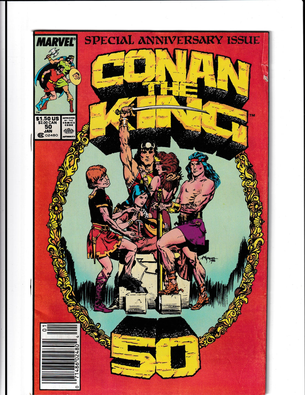 Conan the King #50 (1989) Marvel Comics