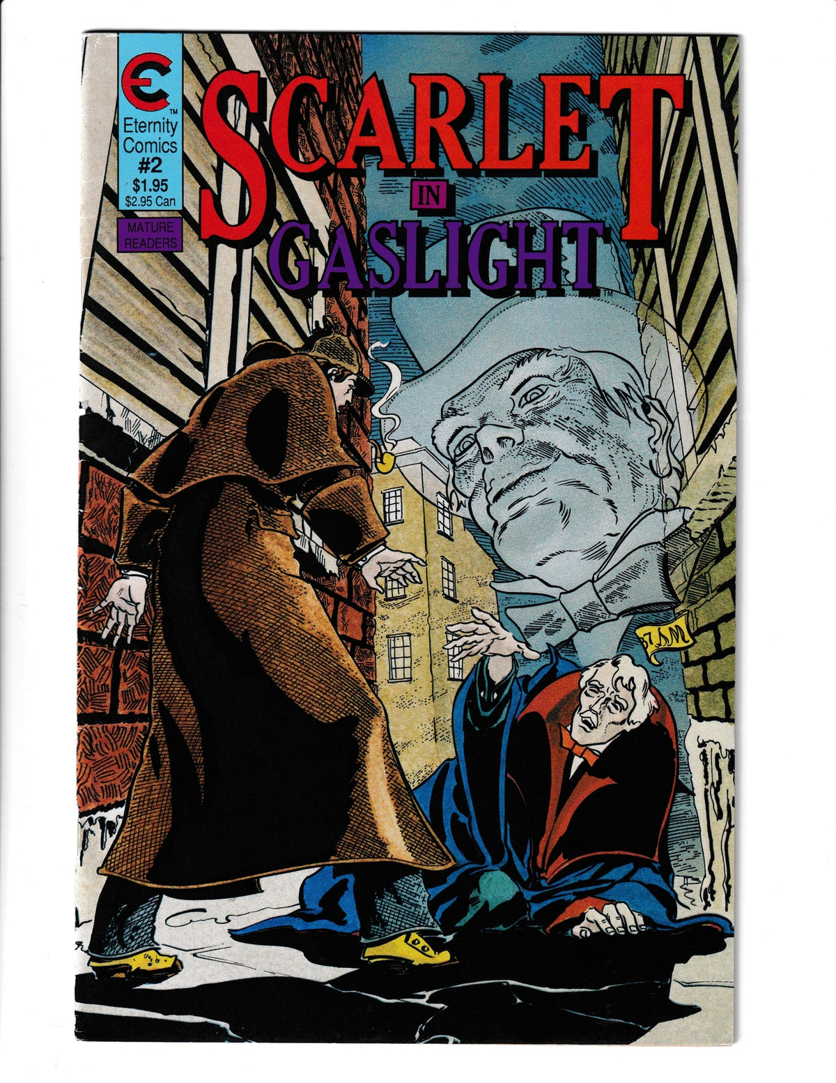 Scarlet in Gaslight #2 (1988) Eternity Comics