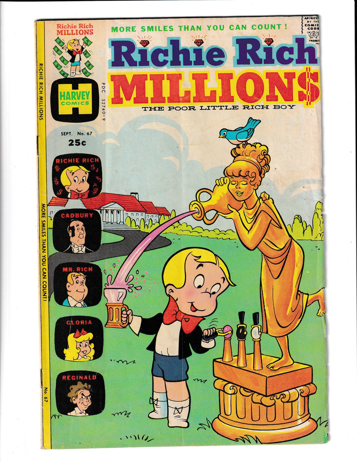 Richie Rich: Millions #67 (1974) Harvey Comics