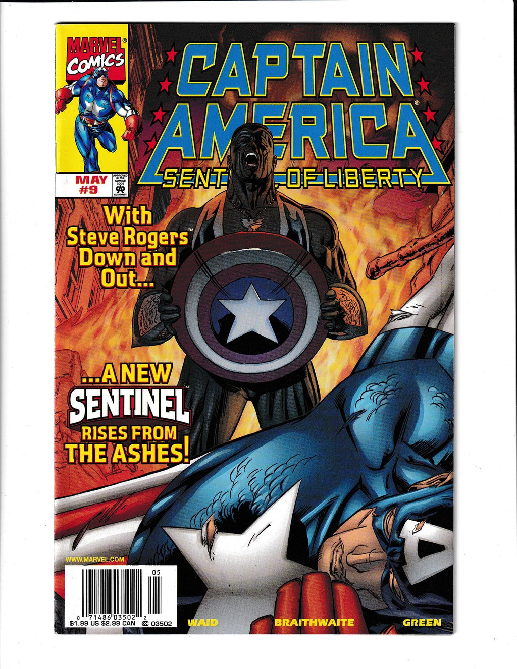 Captain America: Sentinel Of Liberty #9 (1999) Marvel Comics