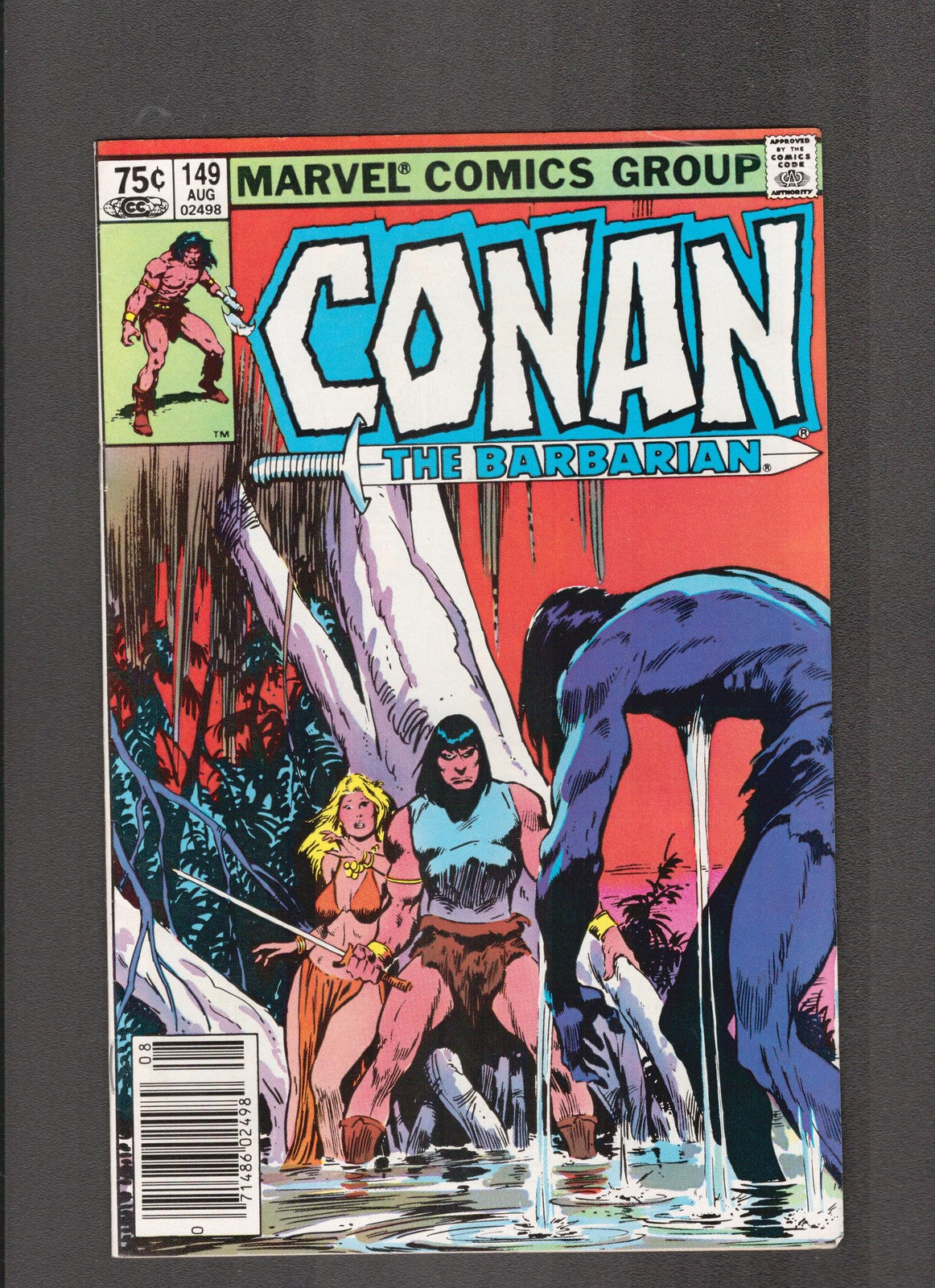 Conan the Barbarian #149 (1983) 75c CDN Newsstand Marvel Comics