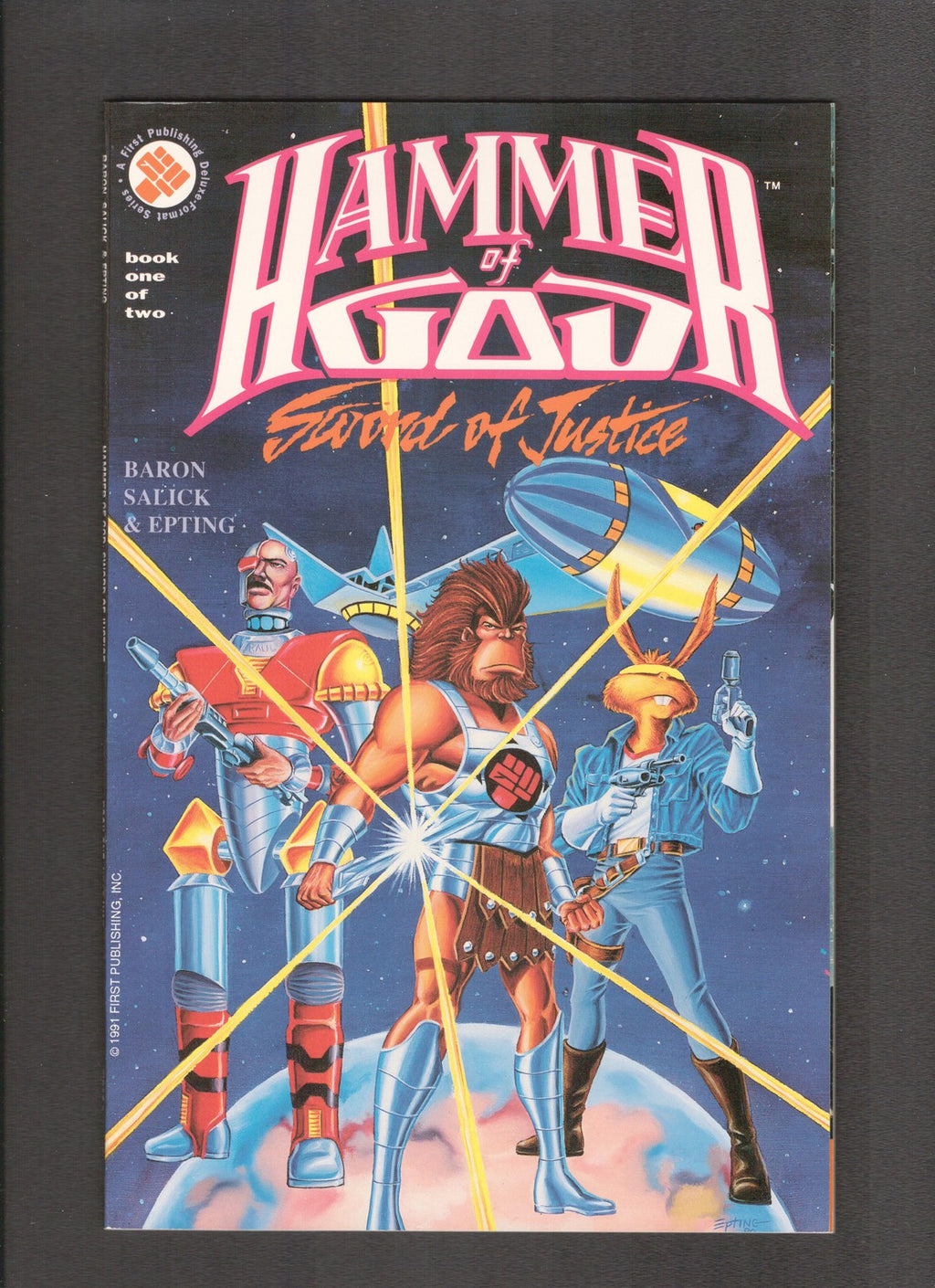 Hammer of God: Sword of Justice #1 (1991) TPB First Comics