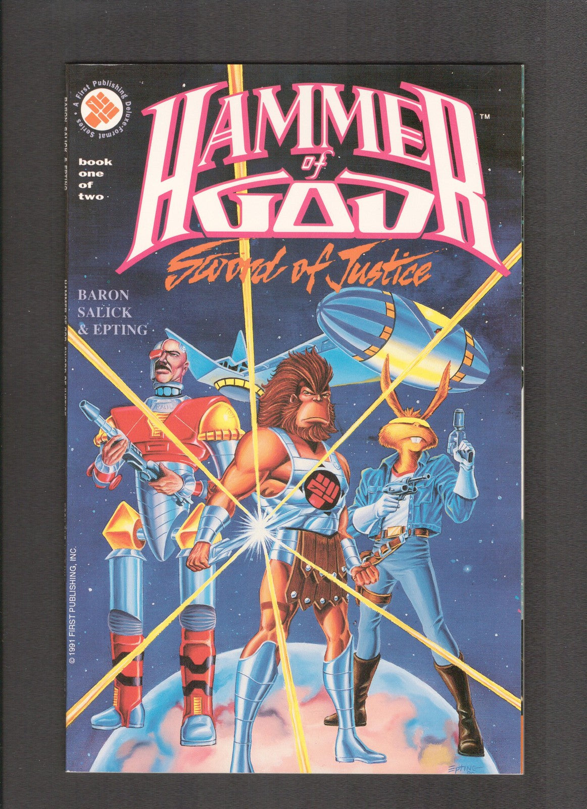Hammer of God: Sword of Justice #1 (1991) TPB First Comics