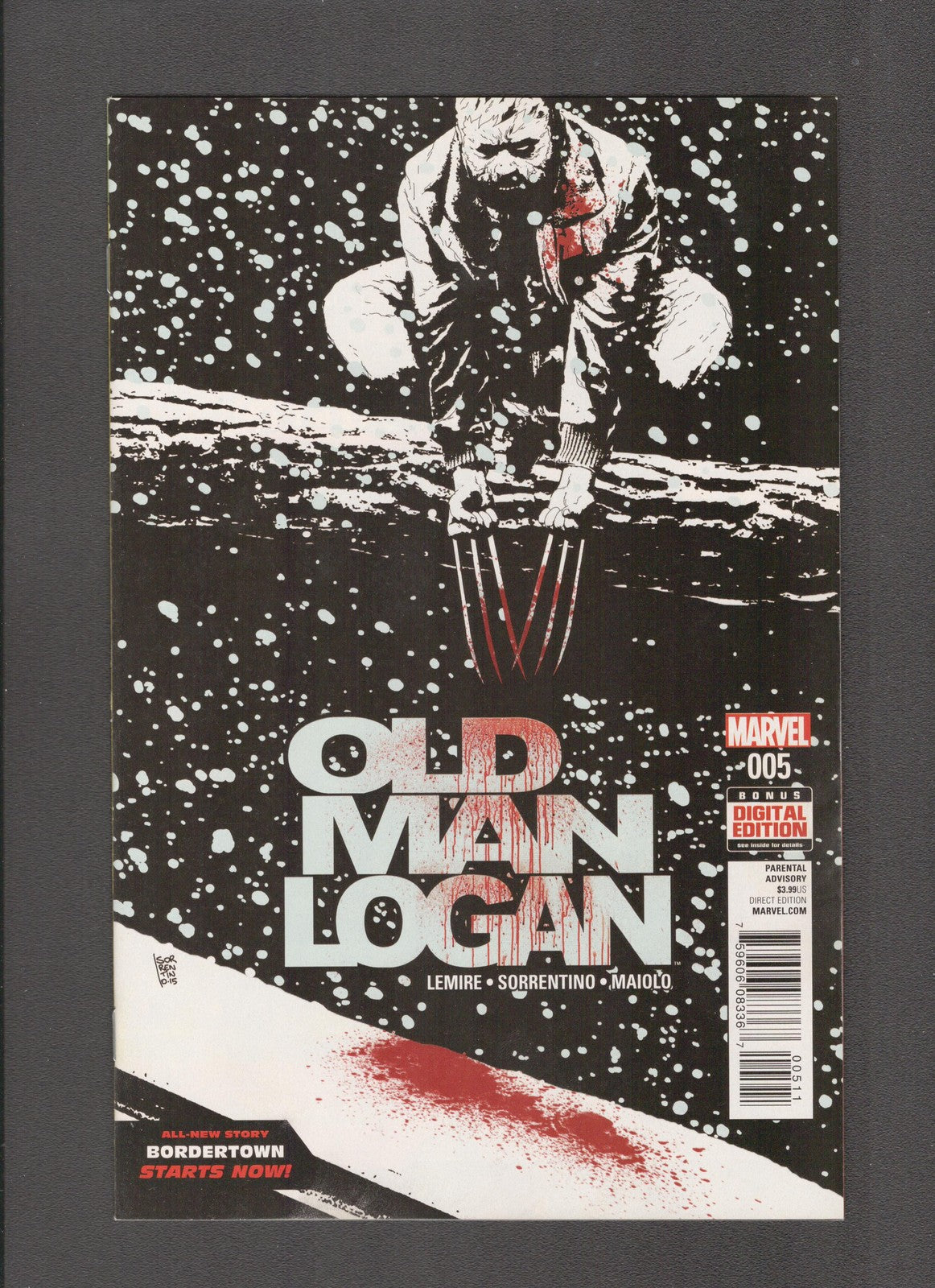 Old Man Logan #5 (2016) Andrea Sorrentino Marvel Comics