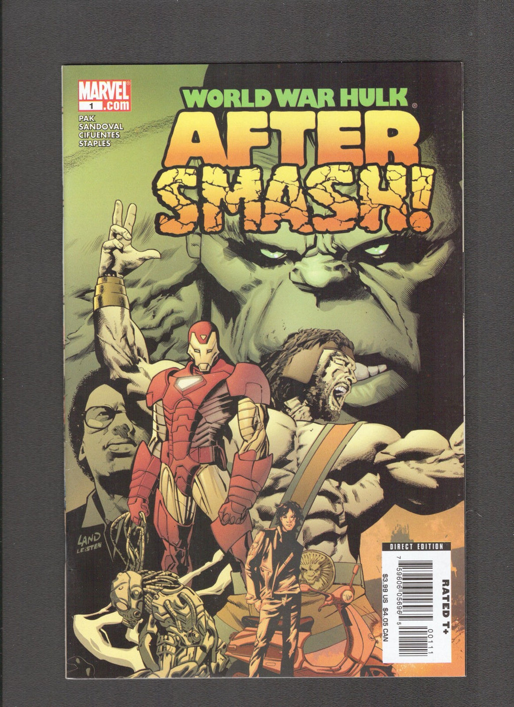 World War Hulk: Aftersmash! #4 (2008) Greg Land Marvel Comics