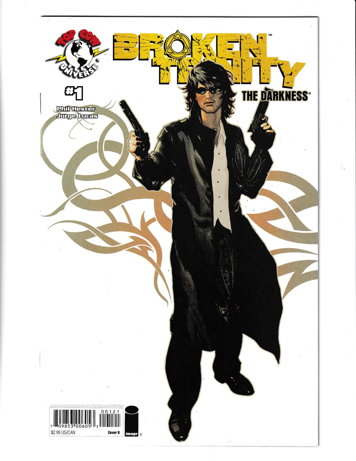 Broken Trinity #1B (2008) Jeffrey Spokes Cover B Top Cow Comics