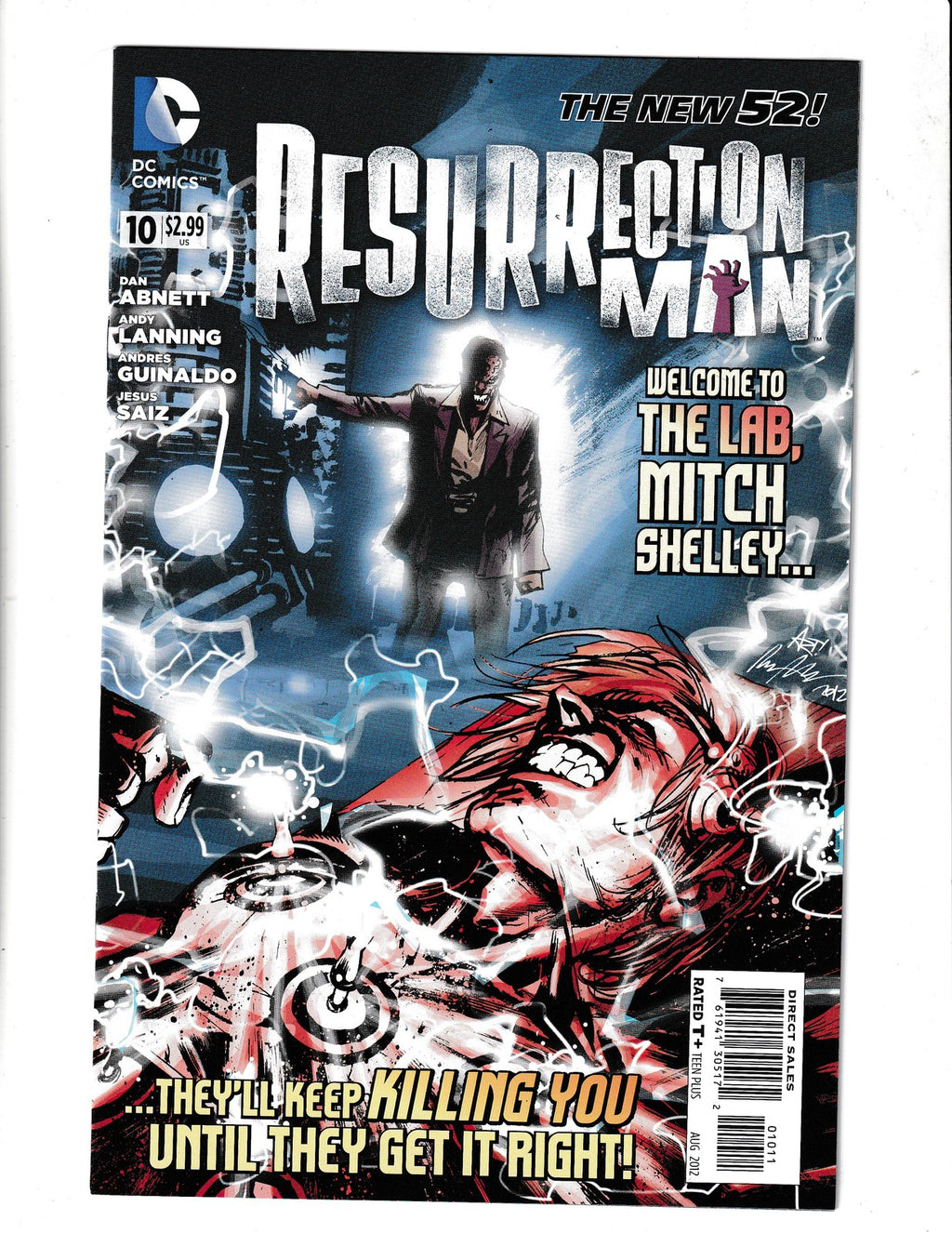 Resurrection Man #10 (2012) DC Comics SKU:3184