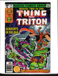 Marvel Two-in-One #65 (1980) Thing and Triton Marvel Comics