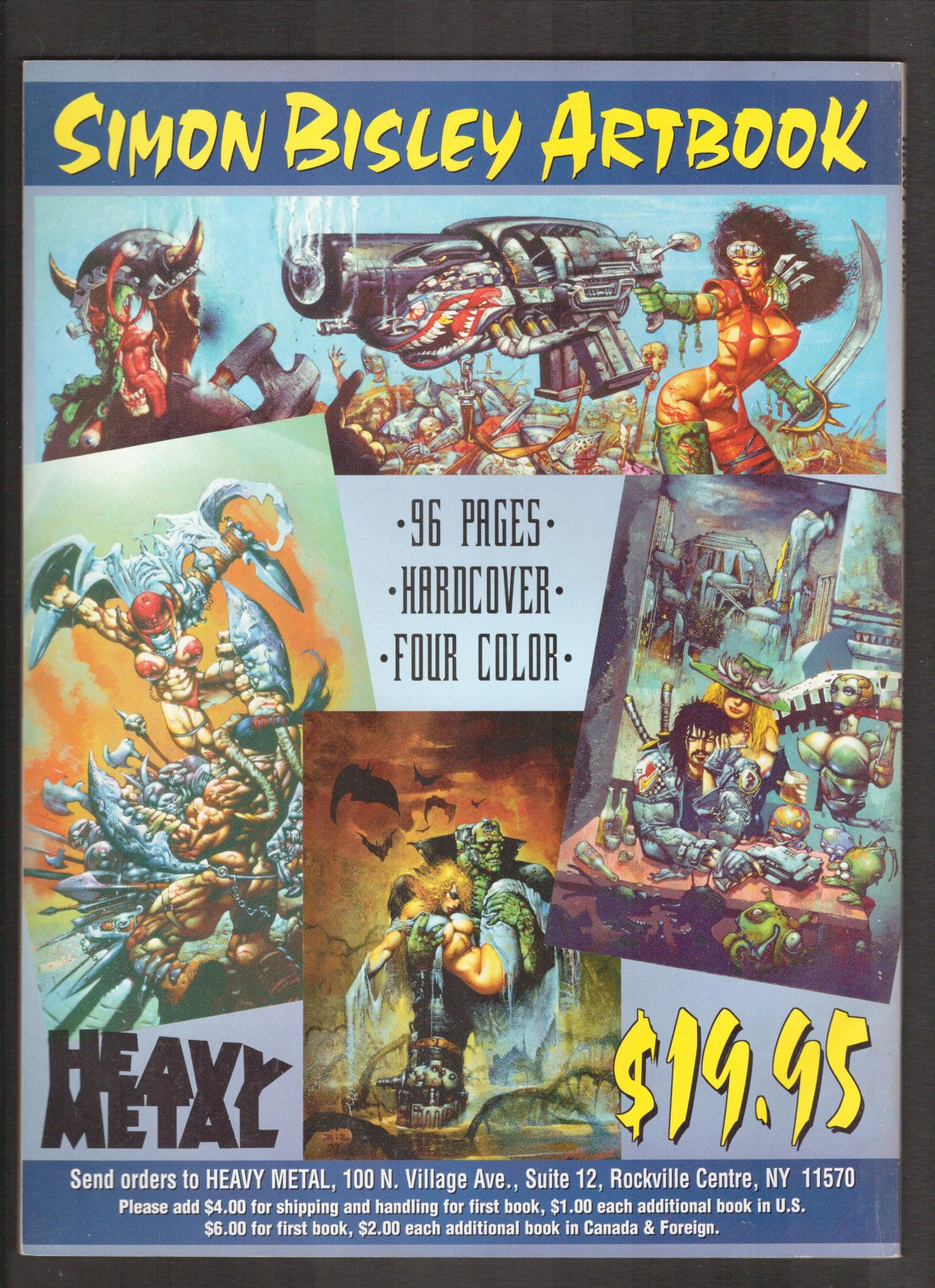 Heavy Metal #May (2002) Tip-In #5 Enclosed by Rubio Magazine Comics