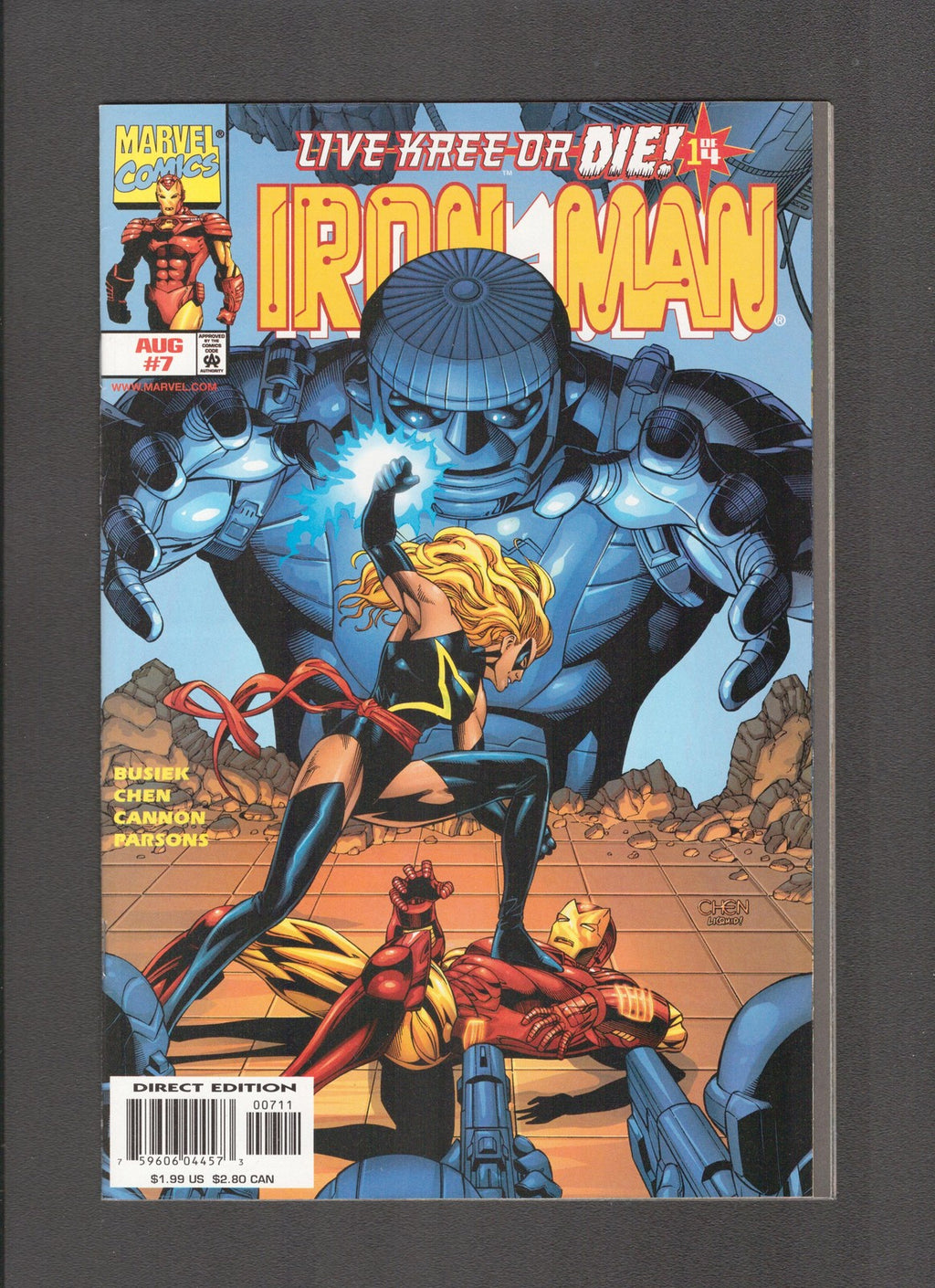 Iron Man #7 (1998) Sean Chen Vol 3 Marvel Comics