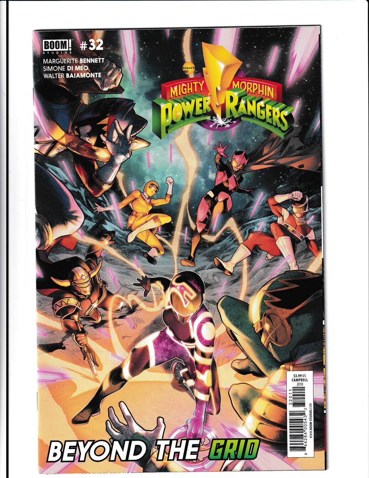 Mighty Morphin Power Rangers #32 (2018) Boom Comics