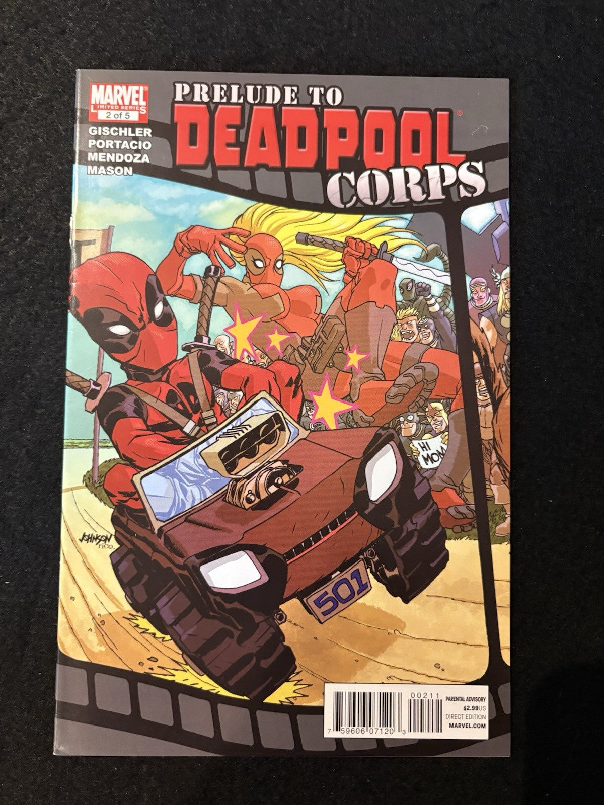 Prelude to Deadpool Corps #1-5 (2010) Complete Set by Marvel Comics