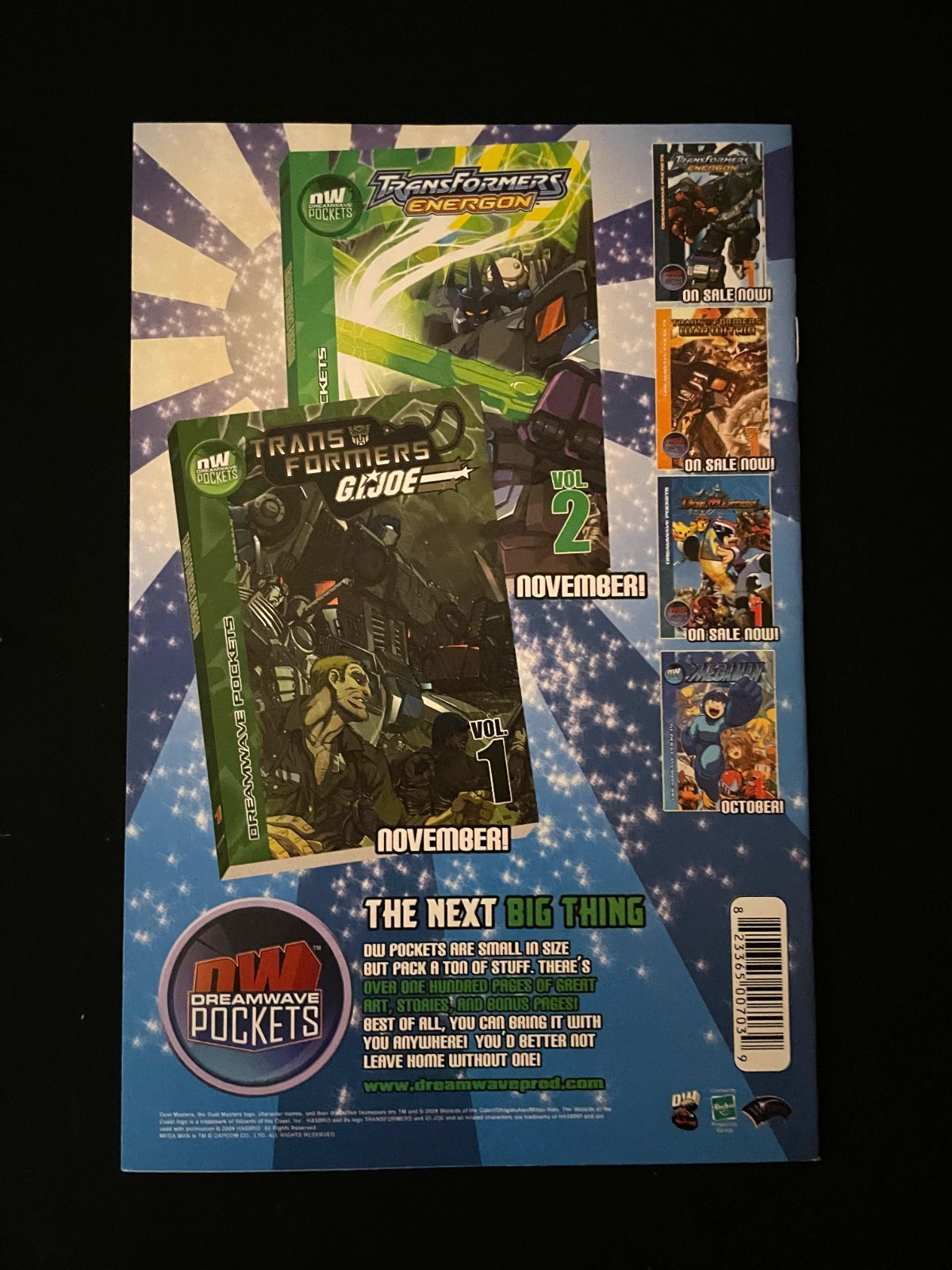 Transformers/Micromasters - Two Set of 4 both A & B covers #1-4 (2004) Dreamwave