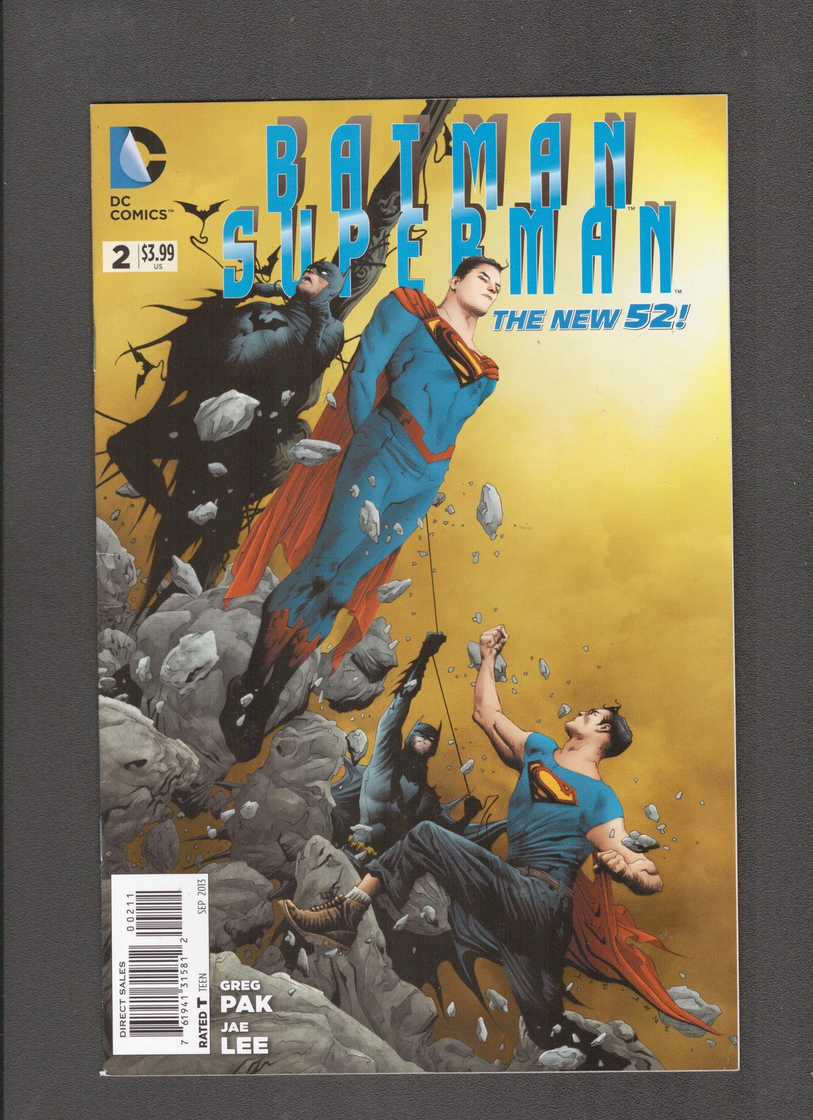 Batman/Superman #2 (2013) Jae Lee DC Comics