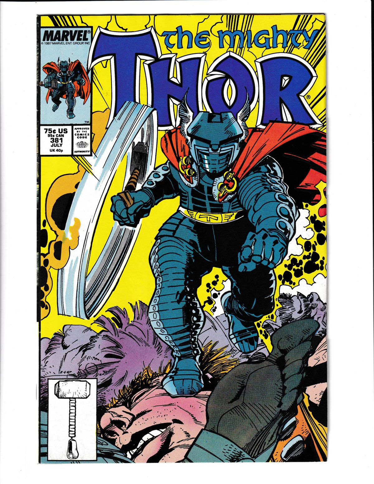 Thor #381 (1987) Mighty Thor Marvel Comics