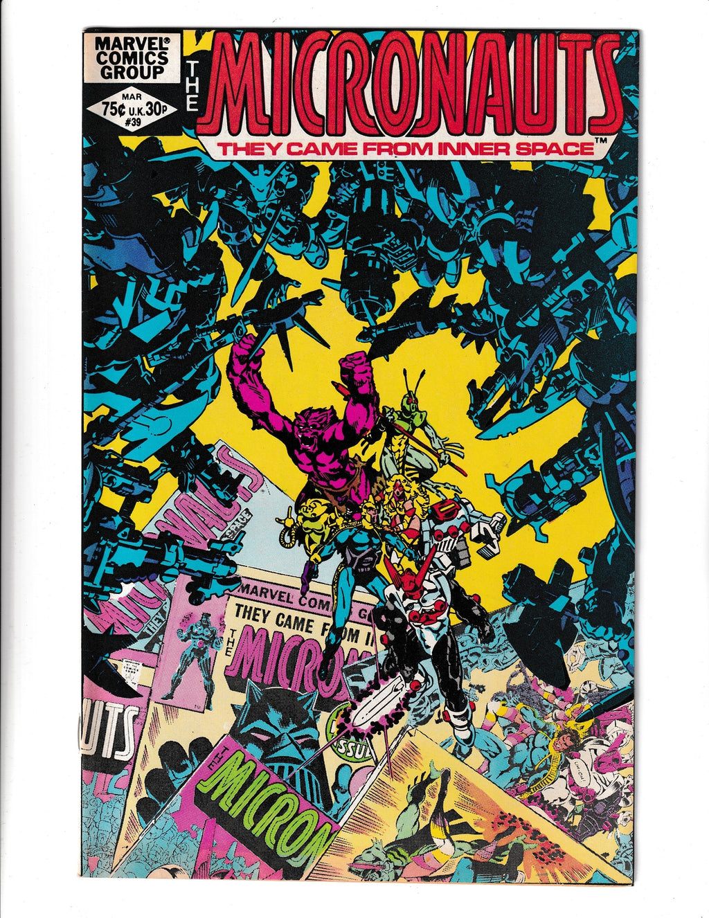 Micronauts #39 (1982) Marvel Comics SKU:152