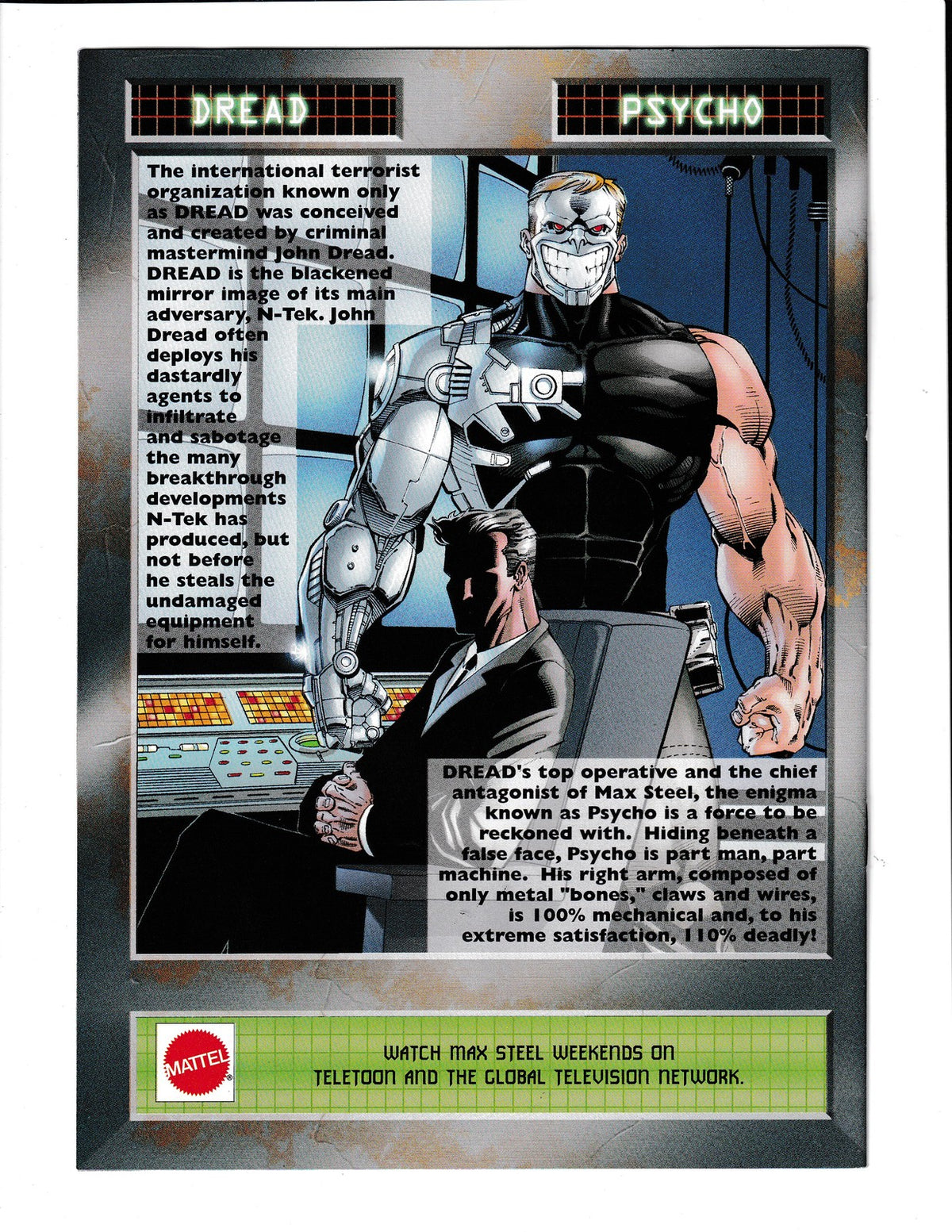 Max Steel #1 (1999) Mattel Comics