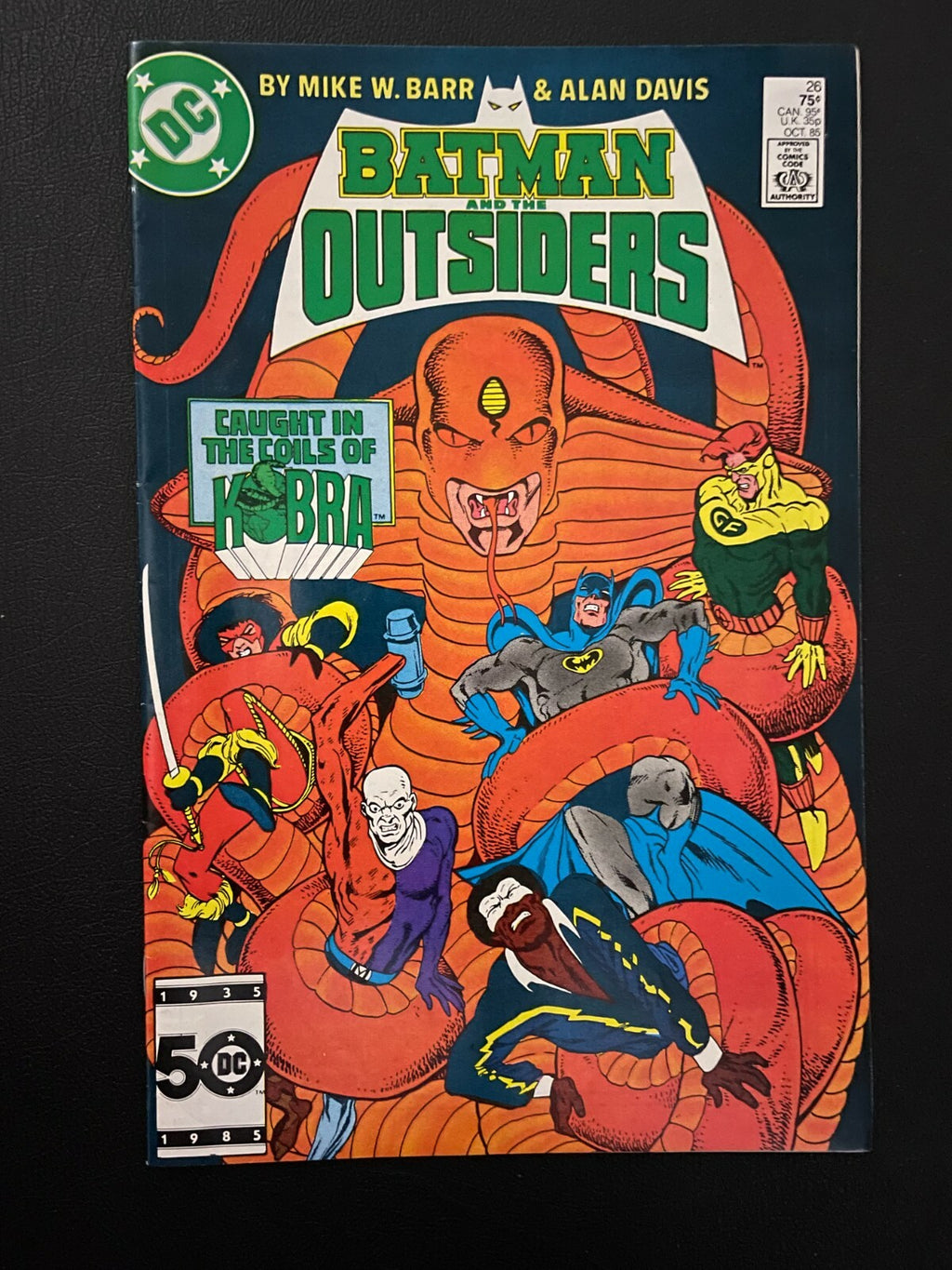 Batman and the Outsiders #26 (1985) DC Comics
