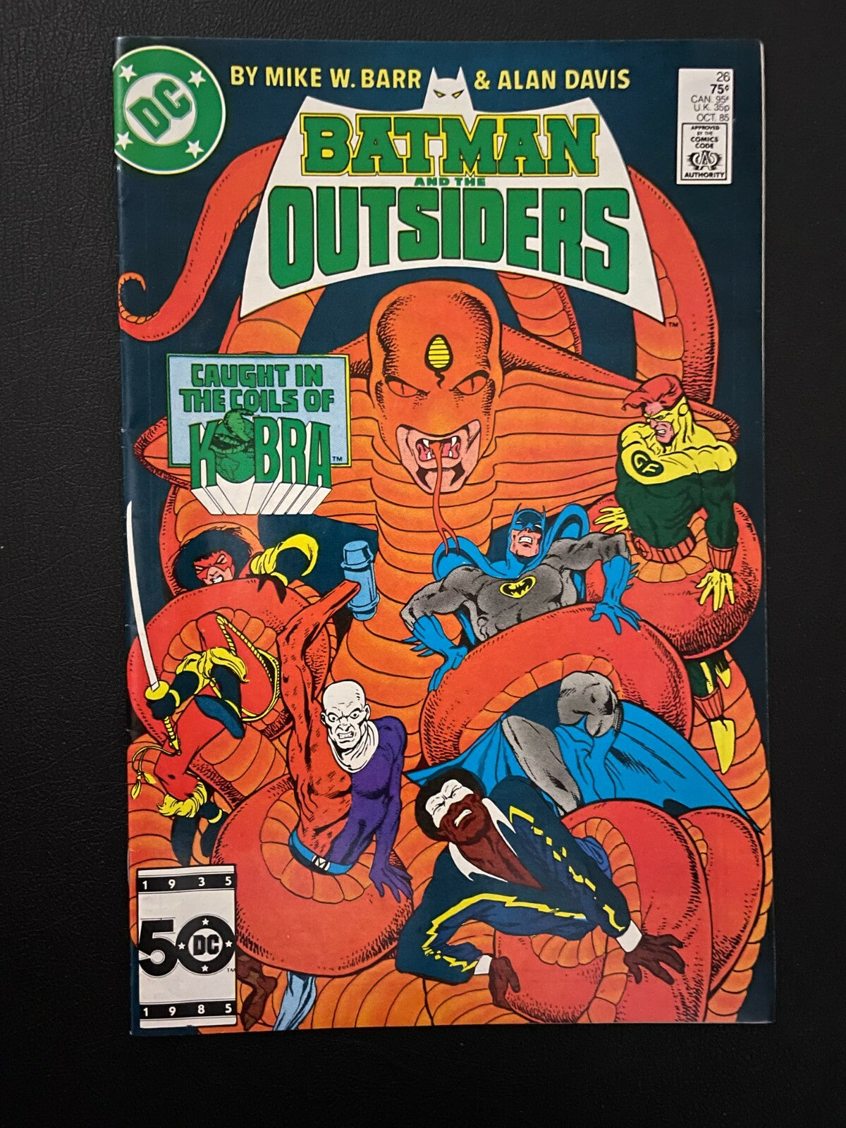 Batman and the Outsiders #26 (1985) DC Comics