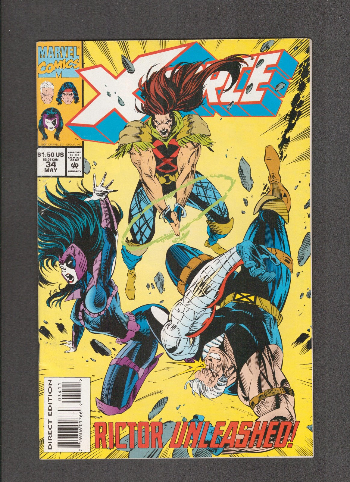 X-Force #34 (1994) w/ Marvel Masterprints Marvel Comics
