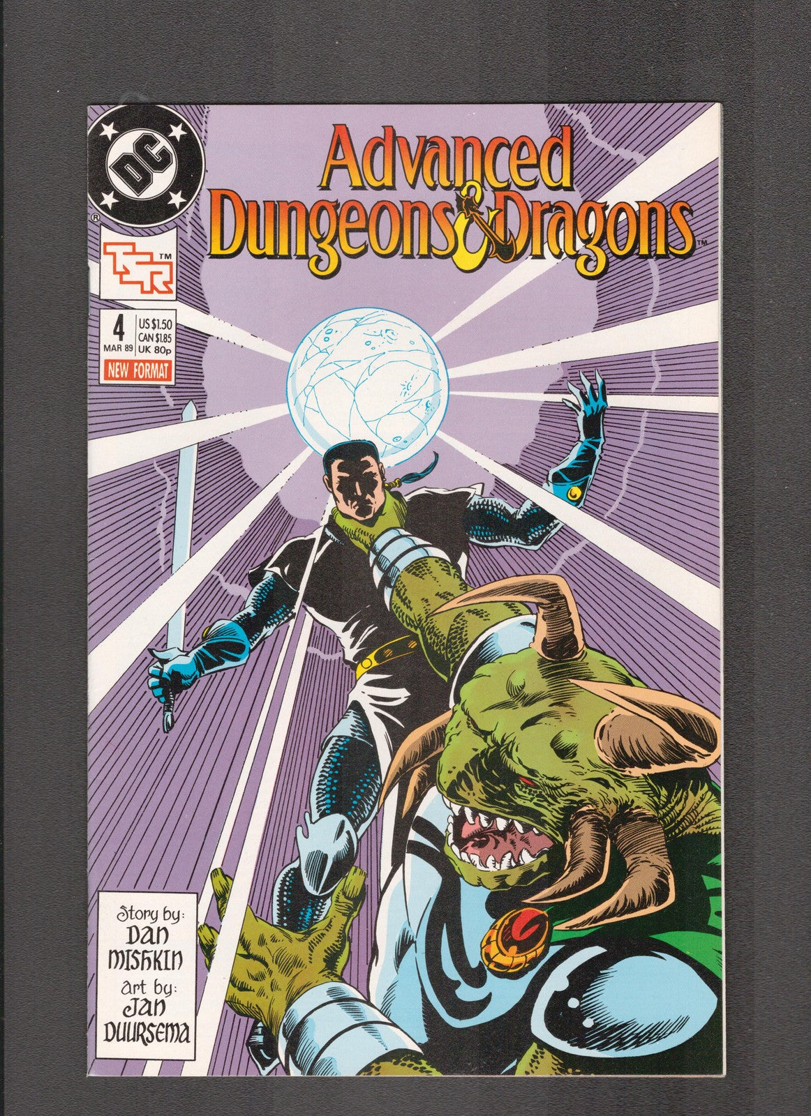 Advanced Dungeons & Dragons #4 (1989) Jan Duursema - Higher Grade DC Comics