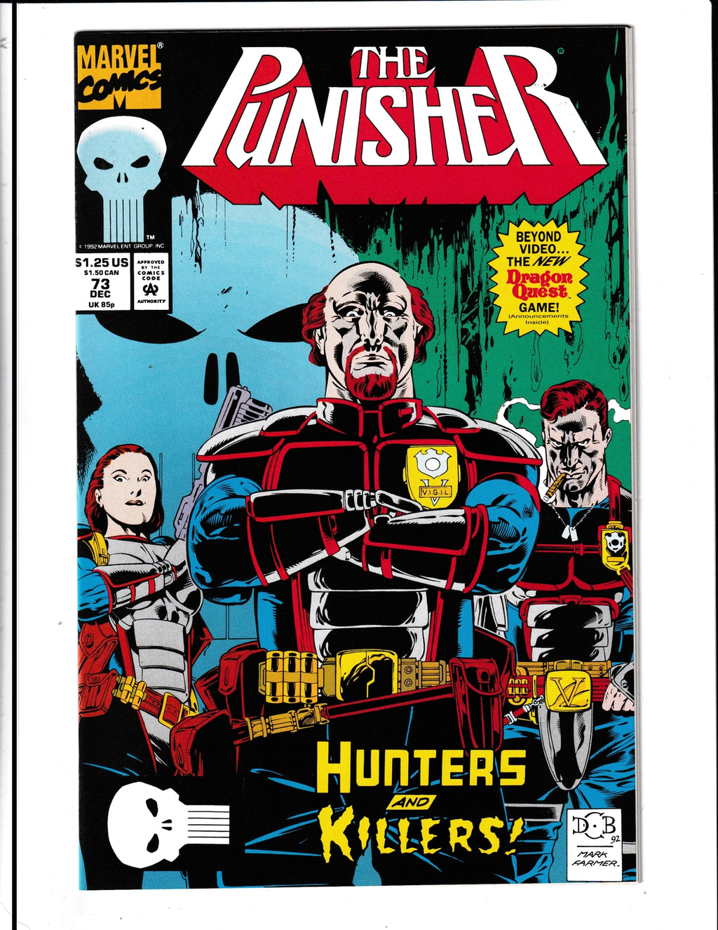 Punisher #73 (1992) Higher Grade Marvel Comics
