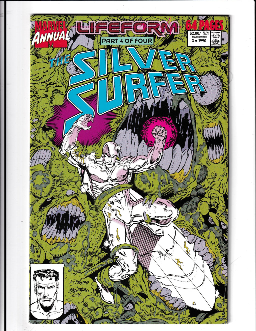 Silver Surfer Annual #3 (1990) Marvel Comics SKU:605