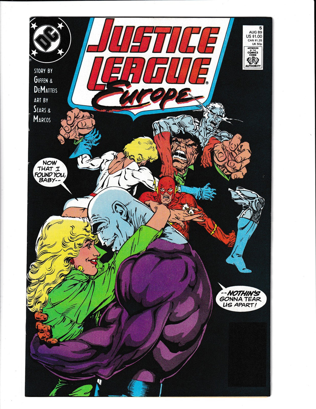 Justice League Europe #5 (1989) DC Comics SKU:3330