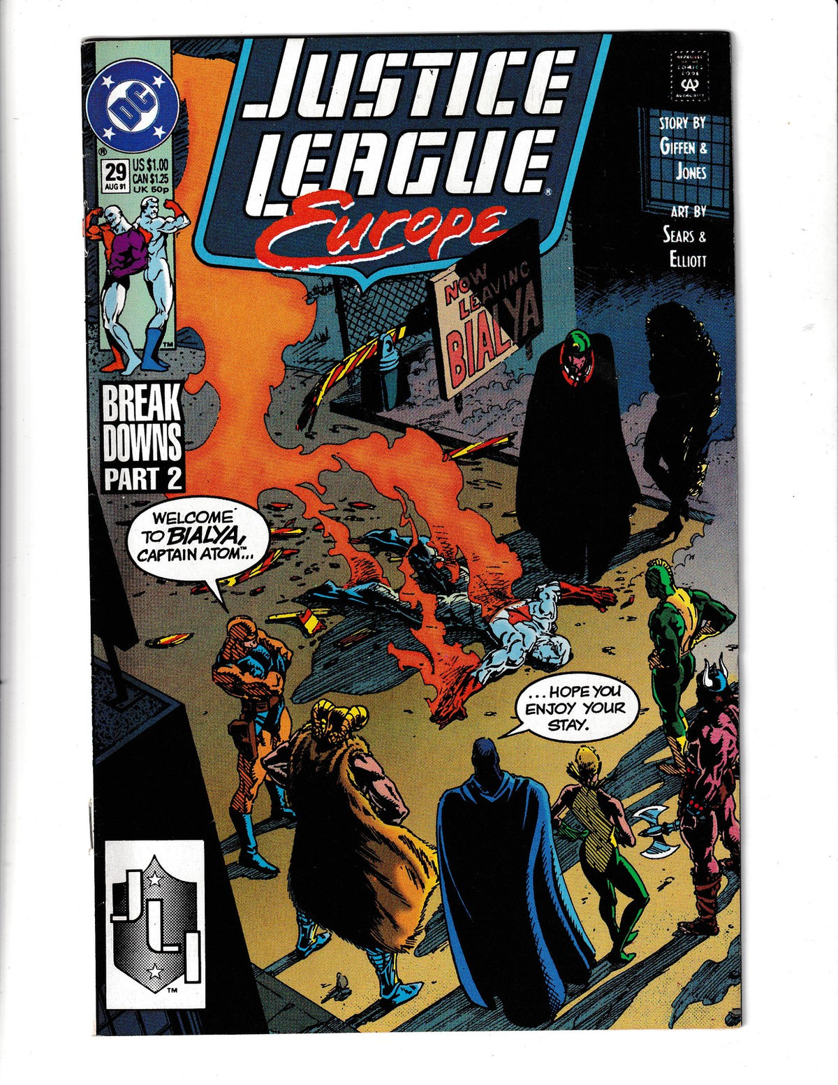 Justice League Europe #29 (1991) DC Comics