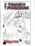Transformers: Escalation #4c (2006) Su Sketch RI Variant IDW Comics